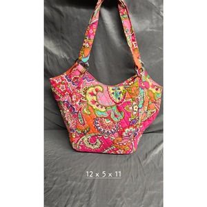 Vera Bradley quilted shoulder bag